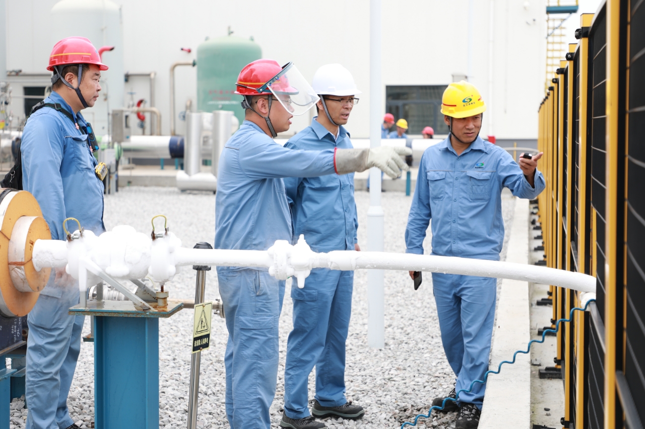 公司黨委書記、董事長姜自成深入一線檢查安全生產(chǎn)工作